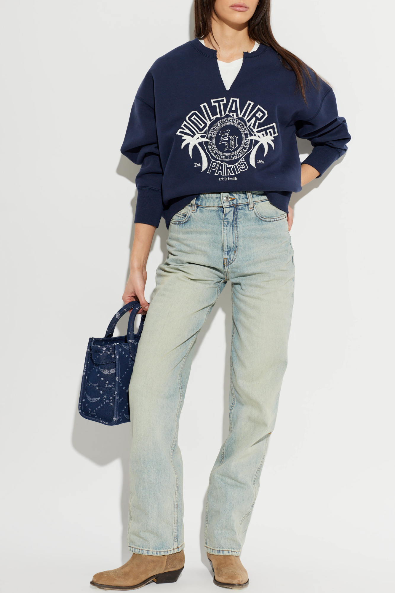Zadig & Voltaire Sweatshirt `Olive` | Women's | Vitkac